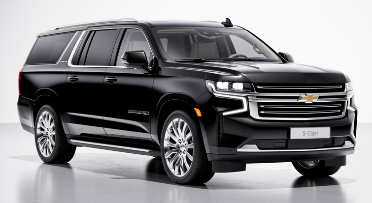 Chevrolet Suburban — Black SUV